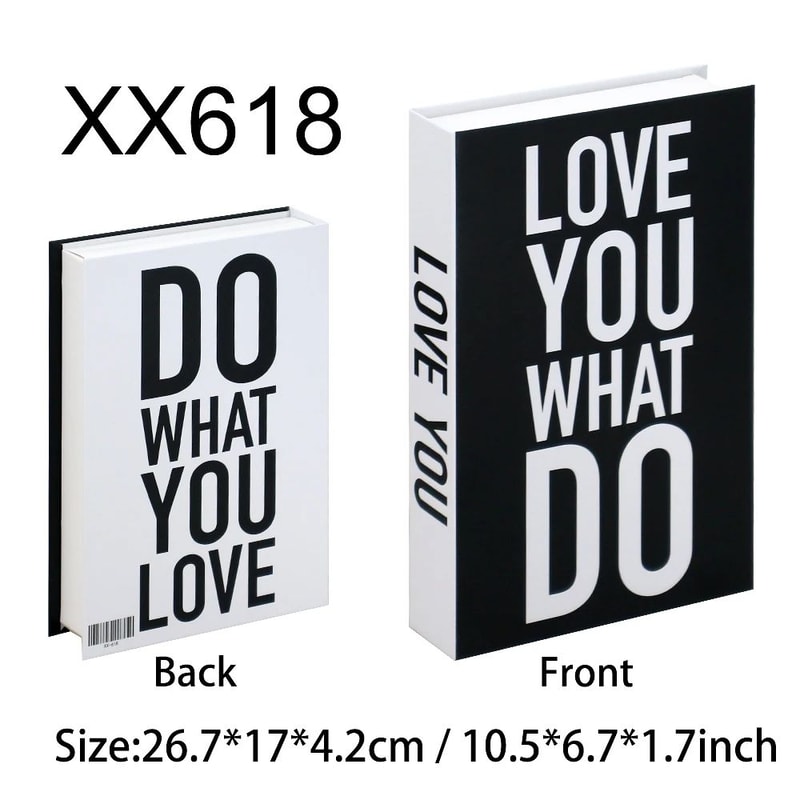 Modern Decorative Fake Book Box Set Luxury Coffee Table Bookshelf Display Decor 24