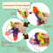 3D Printed Carrot Butterfly Fidget Knife Toy Funny Gravity Folding Stress Relief Gadget 3