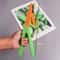 3D Printed Carrot Butterfly Fidget Knife Toy Funny Gravity Folding Stress Relief Gadget 11