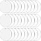 Clear Acrylic Ornament Blanks Round Transparent Disc For DIY Crafts Vinyl Projects 7
