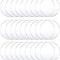 Clear Acrylic Ornament Blanks Round Transparent Disc For DIY Crafts Vinyl Projects 8