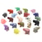 Mini Elephant Crystal Figurine Natural Healing Stone Animal Statue For Home Decor 28