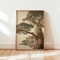 Ancient Pine Tree Canvas Wall Art Japanese Zen Nature Poster For Calm Home Decor 3