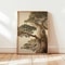 Ancient Pine Tree Canvas Wall Art Japanese Zen Nature Poster For Calm Home Decor 7
