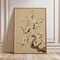 Ancient Pine Tree Canvas Wall Art Japanese Zen Nature Poster For Calm Home Decor 17