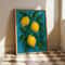 Italian Lemon Tree Canvas Wall Art Cottagecore Landscape Poster For Spring Home Decor 13