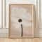 Retro Beige Floral Canvas Wall Art Minimalist Botanical Line Print For Modern Home Decor 7