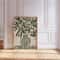 Retro Beige Floral Canvas Wall Art Minimalist Botanical Line Print For Modern Home Decor 10