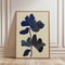 Retro Beige Floral Canvas Wall Art Minimalist Botanical Line Print For Modern Home Decor 22