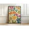 Retro Beige Floral Canvas Wall Art Minimalist Botanical Line Print For Modern Home Decor 27