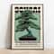 Retro Japanese Bonsai Canvas Wall Art White Pine Aesthetic Poster For Modern Home Decor 0