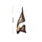 Abstract Wooden Curved Sculpture Decor Modern Irregular Desktop Bookshelf Ornament 6