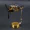 Solar Powered Copper Windmill Ornament Educational Metal Science Puzzle Decor 0