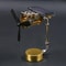 Solar Powered Copper Windmill Ornament Educational Metal Science Puzzle Decor 0