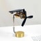 Solar Powered Copper Windmill Ornament Educational Metal Science Puzzle Decor 4