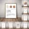 Coffee Guide Canvas Wall Art Modern Cafe Menu Poster For Kitchen Coffee Bar Decor 0