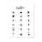 Coffee Guide Canvas Wall Art Modern Cafe Menu Poster For Kitchen Coffee Bar Decor 16