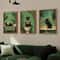 Funny Black Cat Bathroom Canvas Wall Art Set Vintage Toilet Animal Posters For Modern Decor 1