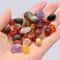 Natural Rain Flower Stone Pebbles Colorful Crystal Gravel For Fish Tanks Home Decor 0
