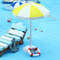 Mini Beach Sun Umbrella Dollhouse Decoration Ocean Landscape DIY Miniature Prop 1