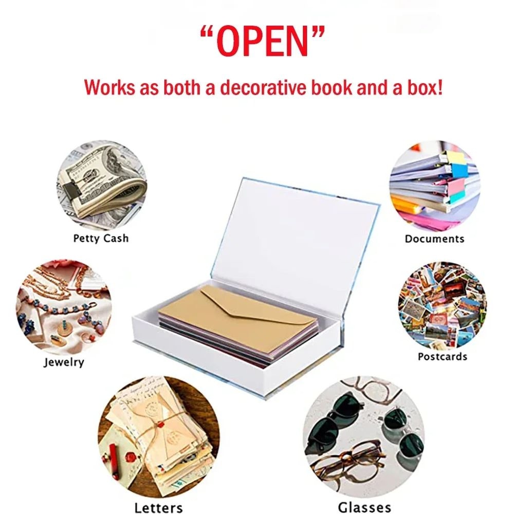 Luxury Decorative Fake Book Set Aesthetic Coffee Table TV Rack Home Decor 4