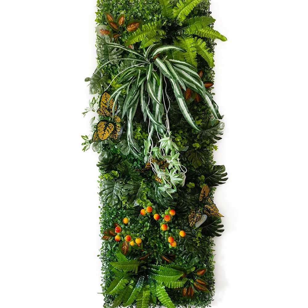 Artificial Boxwood Hedge Wall Panel Decorative Grass Backdrop For Home Garden Decor 1