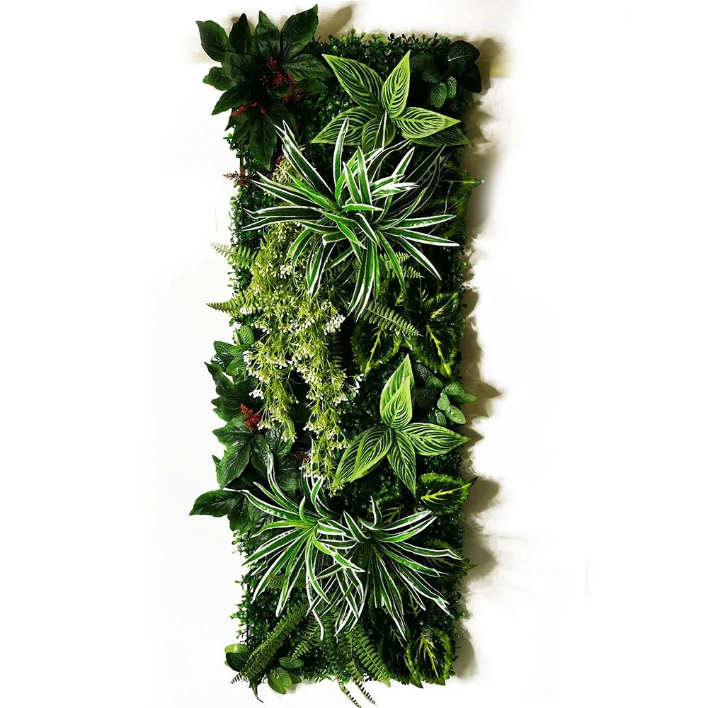 Artificial Boxwood Hedge Wall Panel Decorative Grass Backdrop For Home Garden Decor 3