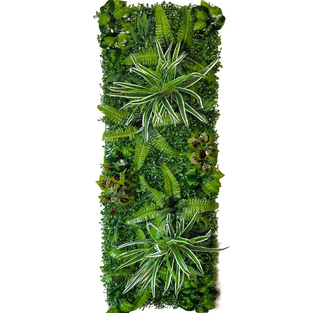 Artificial Boxwood Hedge Wall Panel Decorative Grass Backdrop For Home Garden Decor 11