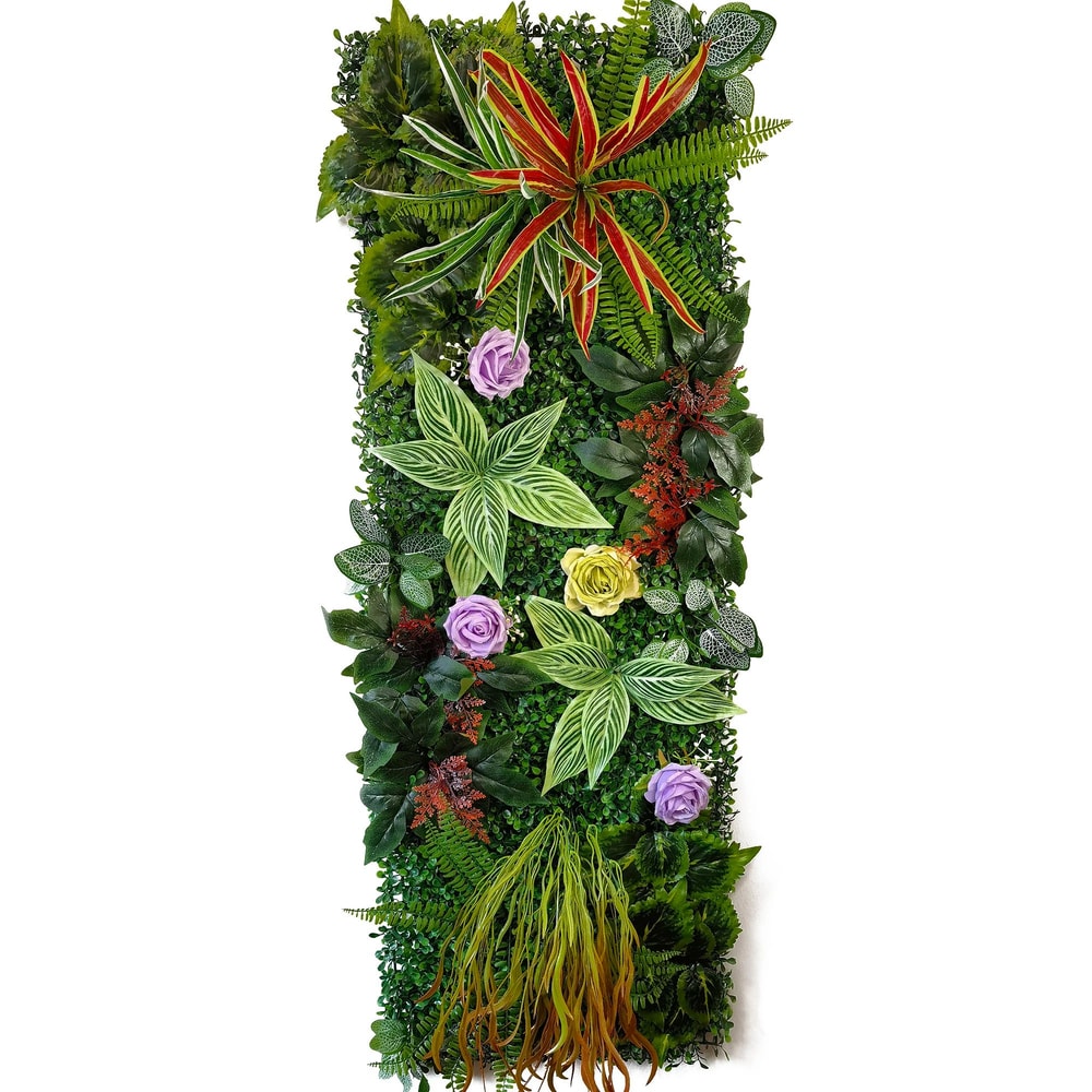 Artificial Boxwood Hedge Wall Panel Decorative Grass Backdrop For Home Garden Decor 14