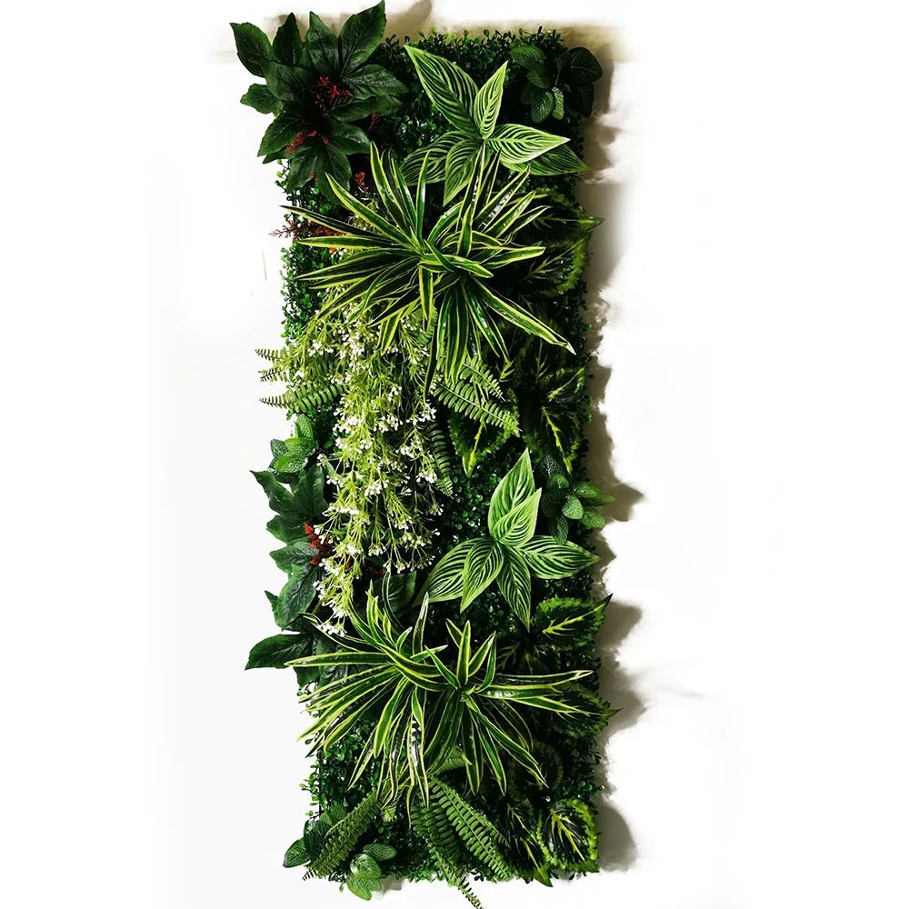 Artificial Boxwood Hedge Wall Panel Decorative Grass Backdrop For Home Garden Decor 16