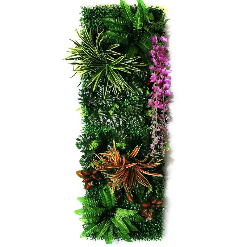 Artificial Boxwood Hedge Wall Panel Decorative Grass Backdrop For Home Garden Decor 21