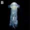 DIY Jellyfish Night Light Portable Ocean LED Hanging Lamp For Bedroom Party Decor 7