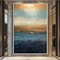 Abstract Gold Texture Canvas Wall Art Handmade Minimalist Oil Painting For Living Room Decor 7