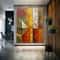 Abstract Gold Texture Canvas Wall Art Handmade Minimalist Oil Painting For Living Room Decor 11