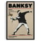 Banksy Inspired Graffiti Canvas Wall Art Modern Street Art Poster For Living Room Decor 5