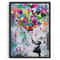 Banksy Inspired Graffiti Canvas Wall Art Modern Street Art Poster For Living Room Decor 6
