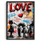 Banksy Inspired Graffiti Canvas Wall Art Modern Street Art Poster For Living Room Decor 13