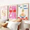Cin Cin Cheers Cocktail Wall Art Set Italian Pasta Happy Hour Canvas Prints 5