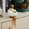 Cloud Girl Abstract Sculpture Modern Resin Art Figurine For Luxury Home Decor 4
