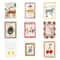 Nordic Nursery Canvas Wall Art Minimalist Kids Room Poster Decoration 0