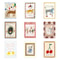 Nordic Nursery Canvas Wall Art Minimalist Kids Room Poster Decoration 0
