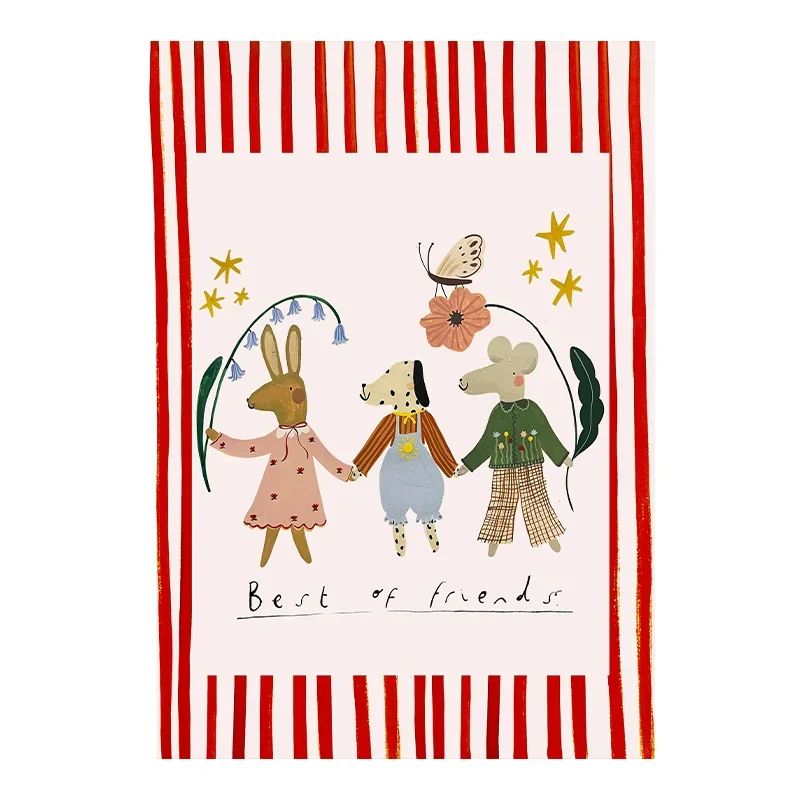Nordic Nursery Canvas Wall Art Minimalist Kids Room Poster Decoration 13