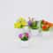 Mini Artificial Flower Pot Set Dollhouse Decorative Plants For Home Car Decor 3