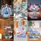 Acrylic Crystal Dragon Figurine 2D Fantasy Desktop Ornament For Home Office Decor 0