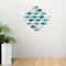 Wooden Fish Wall Decor Set Coastal Beach Hanging Sculpture Ornaments 5