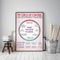 Social Worker Control Circle Canvas Poster Mental Health Professional Wall Art Print 2