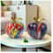 Abstract Floral Apple Resin Statue Colorful Artistic Home Office Decoration 3