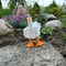 Funny Middle Finger Duck Resin Statue Cute Desktop Garden Decoration Ornament 0
