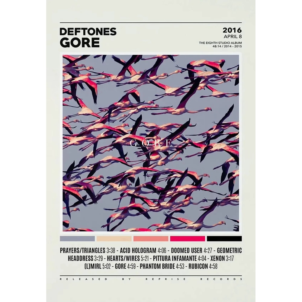 Deftones Album Cover Canvas Wall Art Alternative Rock Music Poster Decor 11