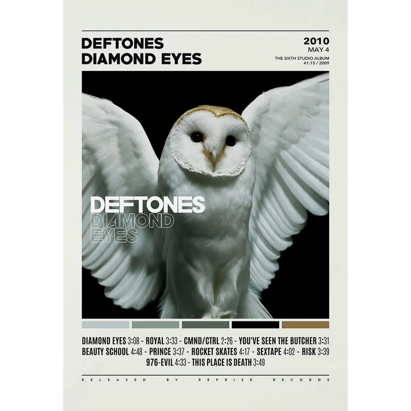Deftones Album Cover Canvas Wall Art Alternative Rock Music Poster Decor 13